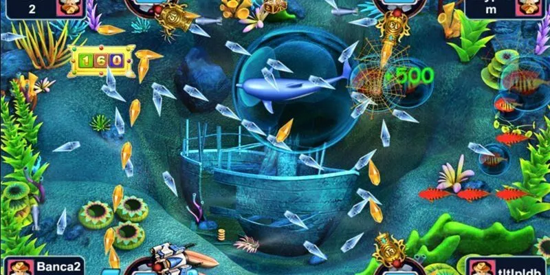 Trò game bắn cá 4 người chơi lại đến trải nghiệm độc đáo